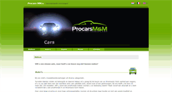 Desktop Screenshot of procars-mm.be