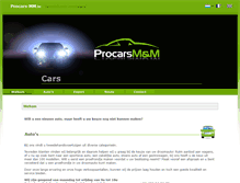 Tablet Screenshot of procars-mm.be
